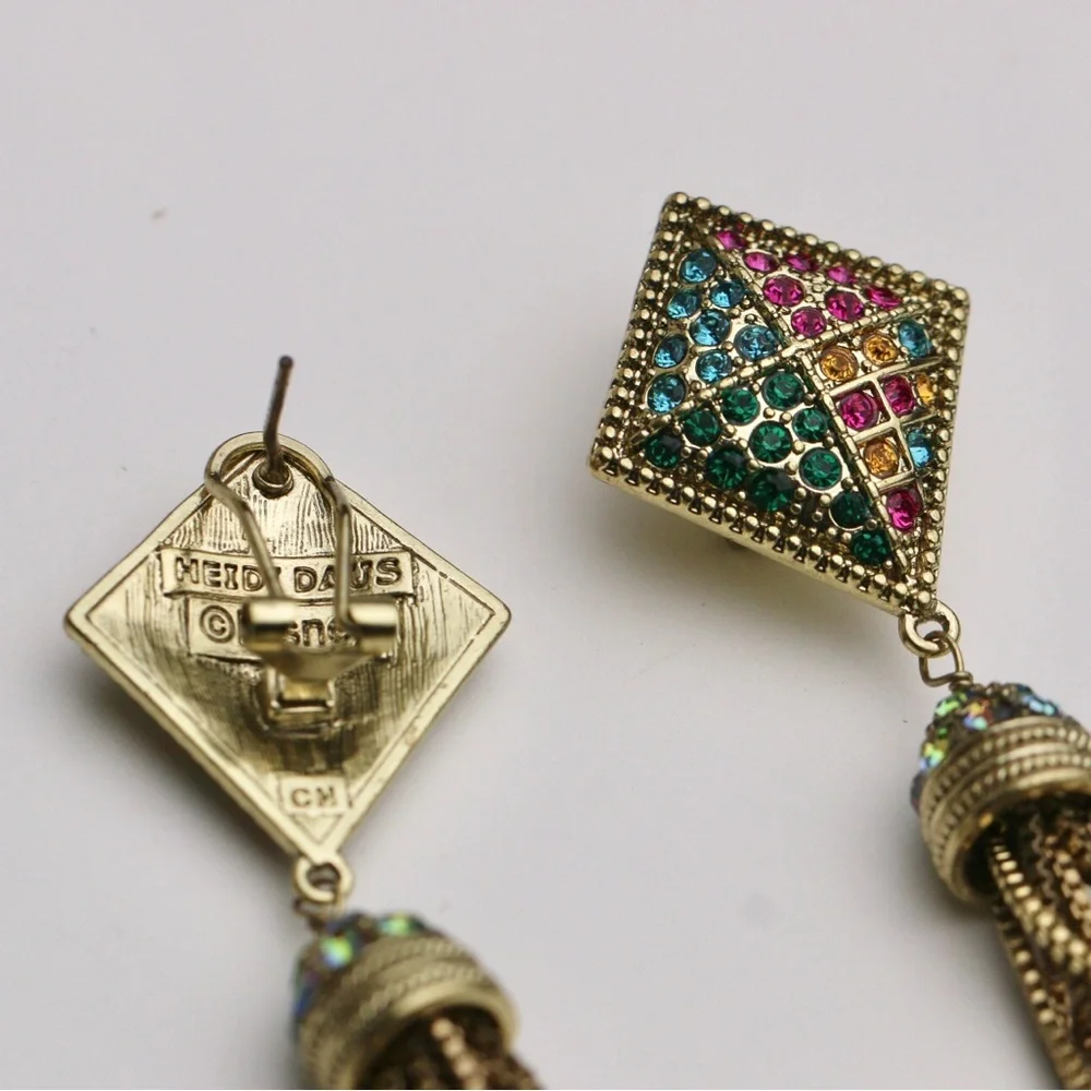 Heidi Daus Disney Mary Poppins Kite Earrings